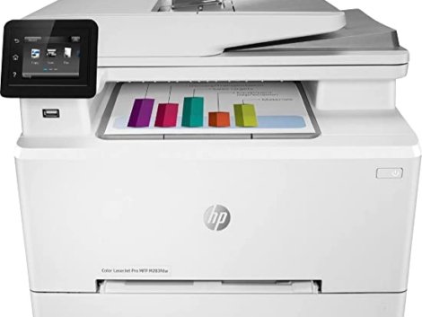 HP Color LaserJet Pro M283fdw Wireless All-in-One Laser Printer (7KW75A)