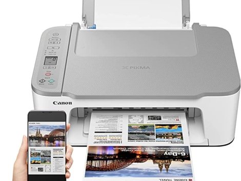 PIXMA TS3520 Compact Wireless All-in-One Printer, White