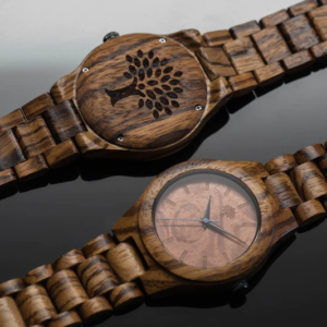 THE BENDEMEER WOOD WATCH - ZEBRA BURL